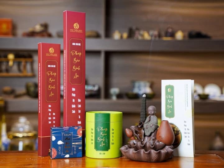 Tháp Hương Pháp Bảo Bình An - Sợi Dây Gắn Kết Tâm Linh