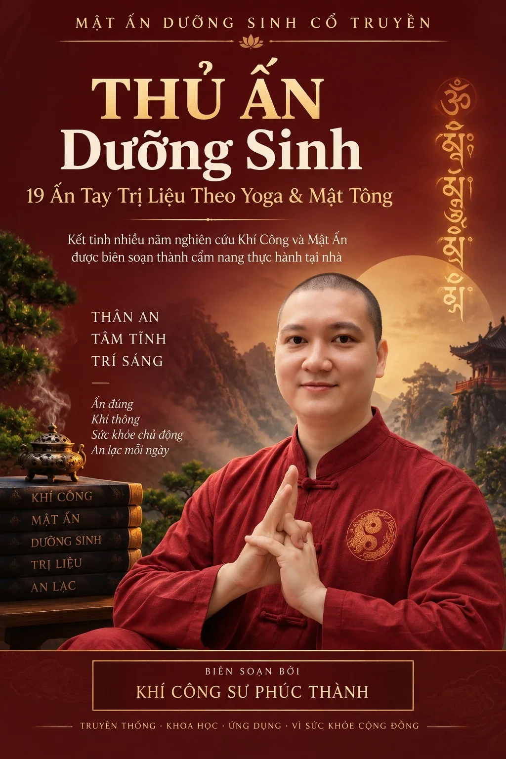 Bìa sách Thủ Ấn Dưỡng Sinh Cổ Truyền