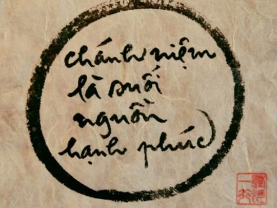 Ngày của hôm nay là ngày mà chúng ta sống hạnh phúc trong giây phút hiện tại